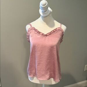 Altar'd State Blush Ruffle Camisole - only worn twice